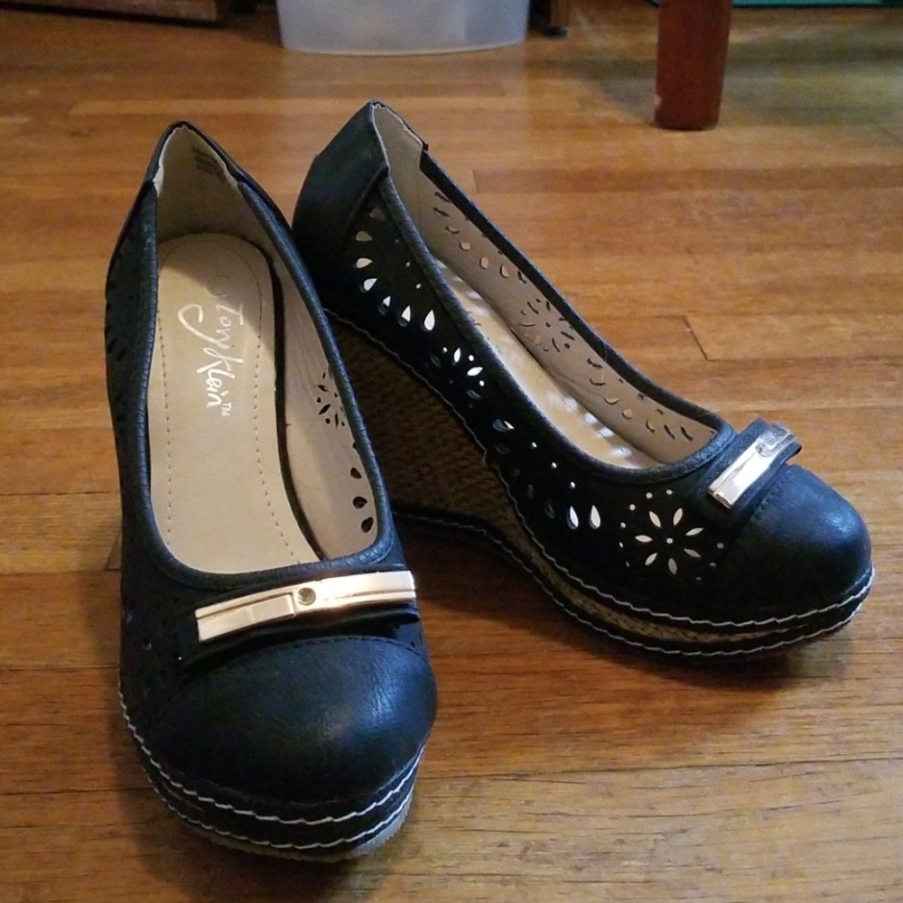 Tory Klein Wedges